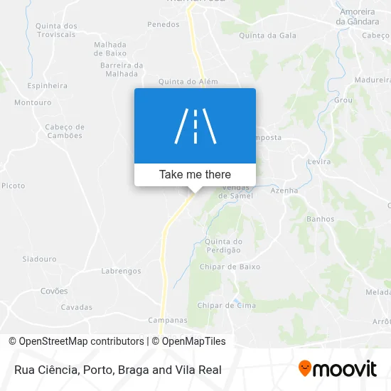 Rua Ciência map