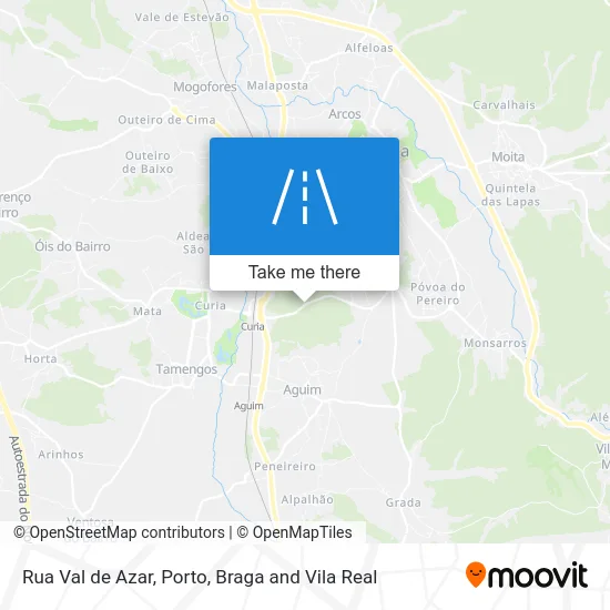 Rua Val de Azar map