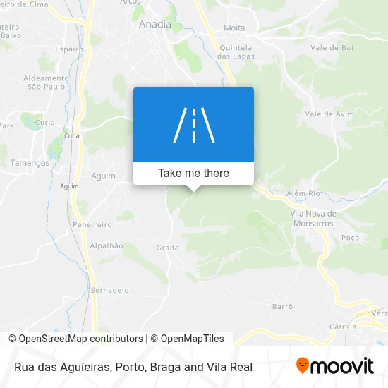 Rua das Aguieiras map