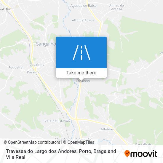 Travessa do Largo dos Andores map