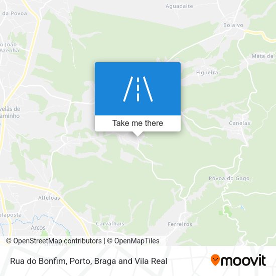 Rua do Bonfim map