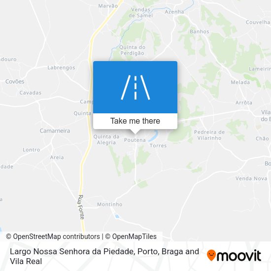 Largo Nossa Senhora da Piedade map