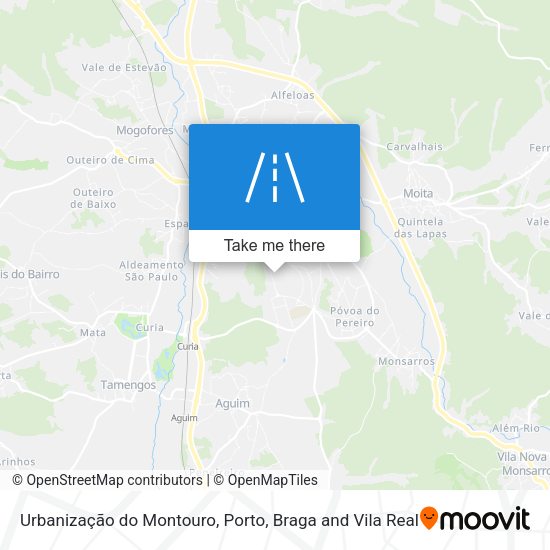 Urbanização do Montouro map