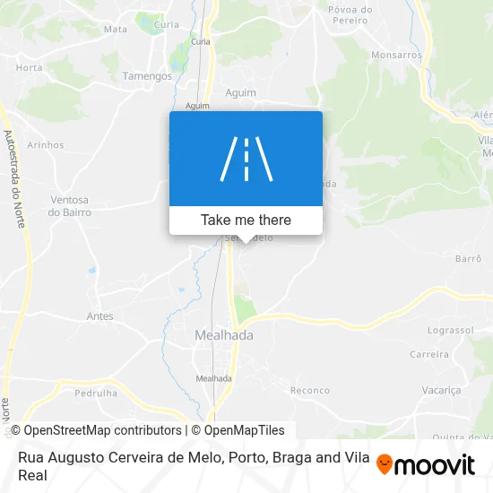 Rua Augusto Cerveira de Melo map