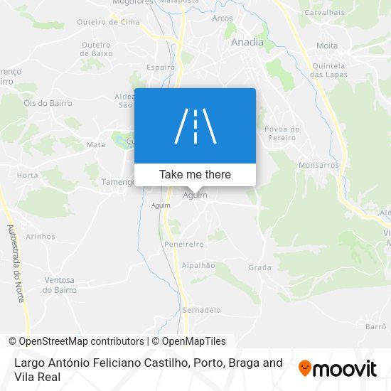 Largo António Feliciano Castilho map