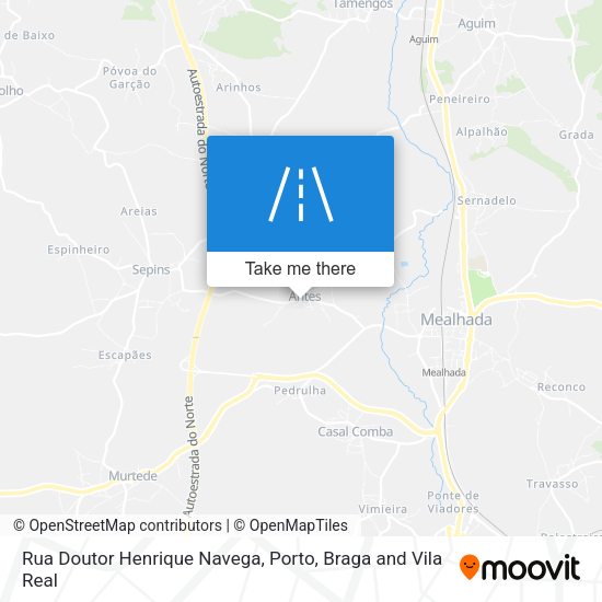 Rua Doutor Henrique Navega map
