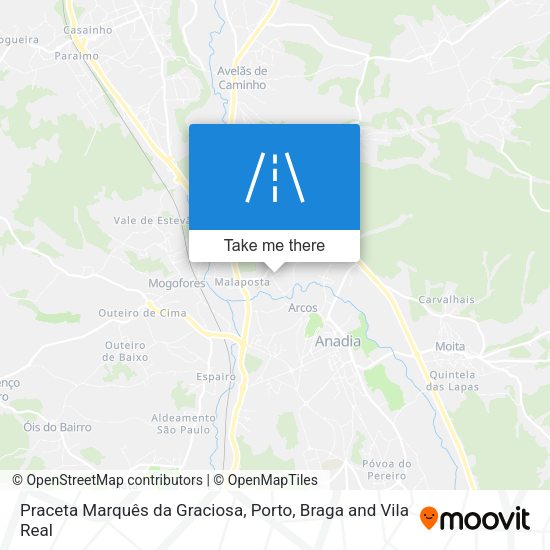 Praceta Marquês da Graciosa mapa
