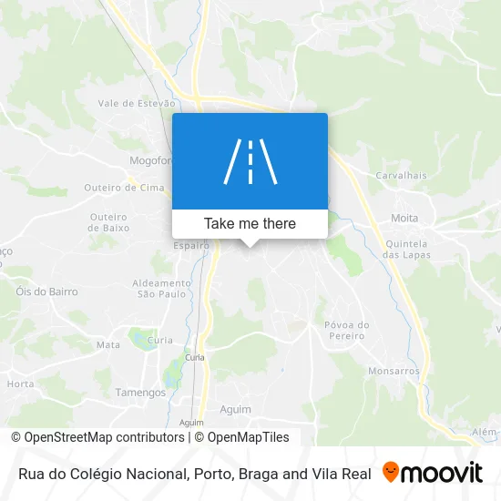 Rua do Colégio Nacional map