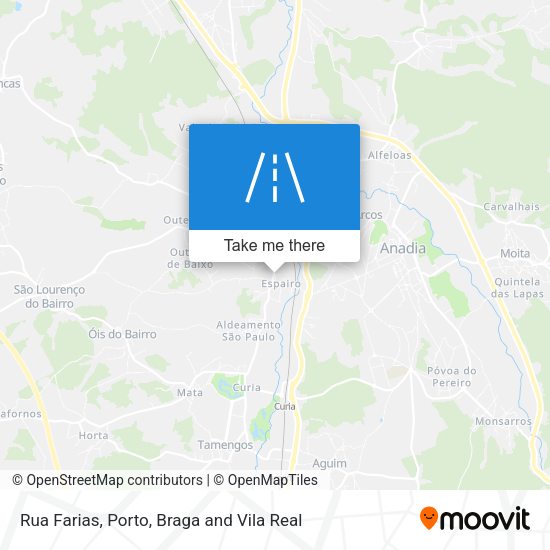 Rua Farias map