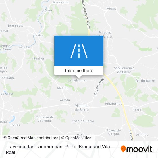 Travessa das Lameirinhas map