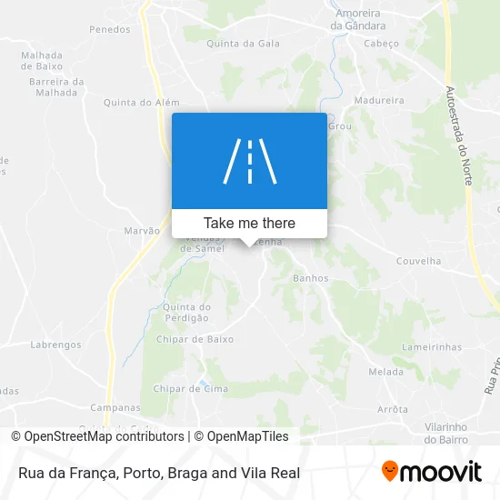 Rua da França map