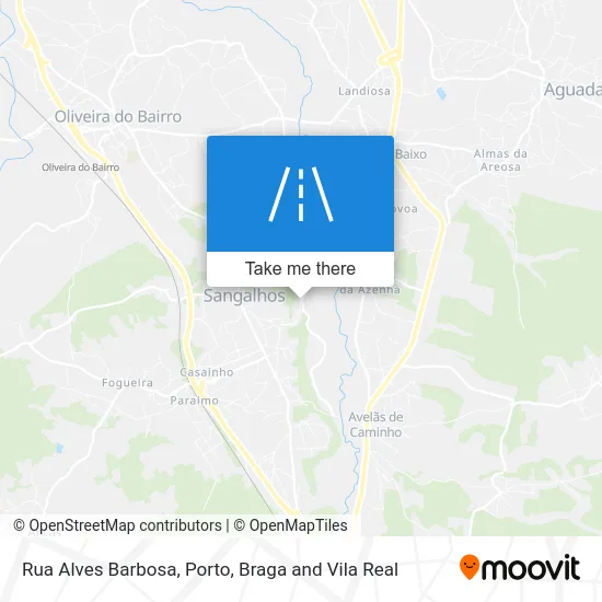 Rua Alves Barbosa map