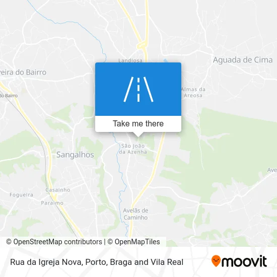 Rua da Igreja Nova map