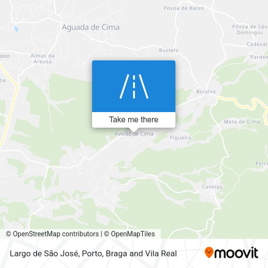 Largo de São José map
