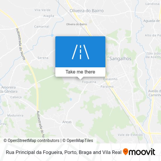 Rua Principal da Fogueira map