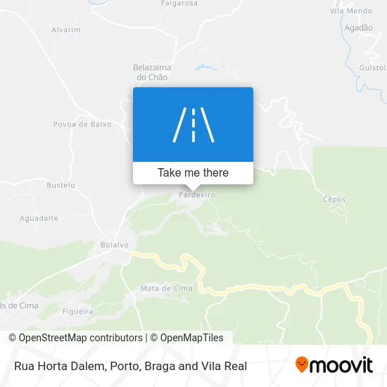 Rua Horta Dalem map