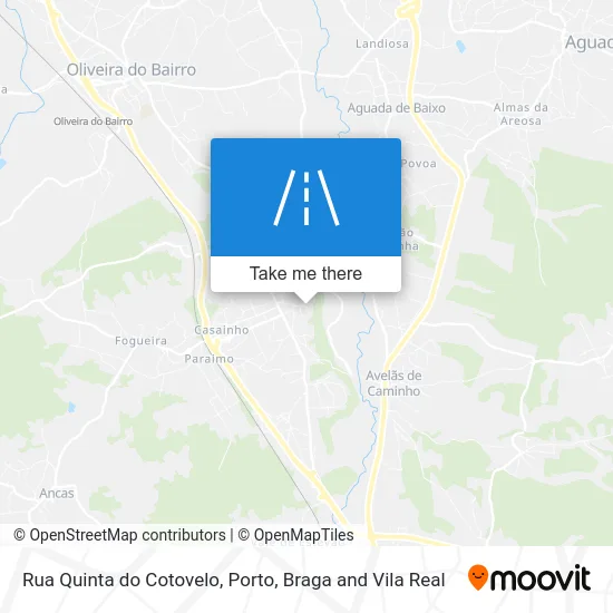 Rua Quinta do Cotovelo map