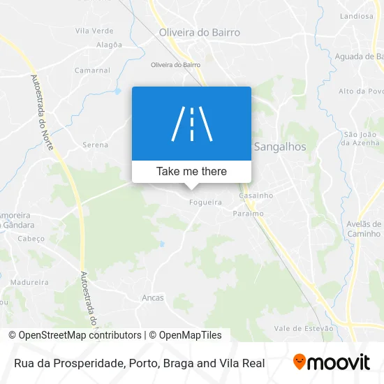 Rua da Prosperidade map