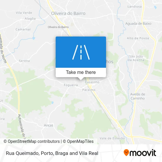 Rua Queimado map
