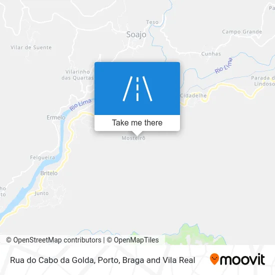 Rua do Cabo da Golda map
