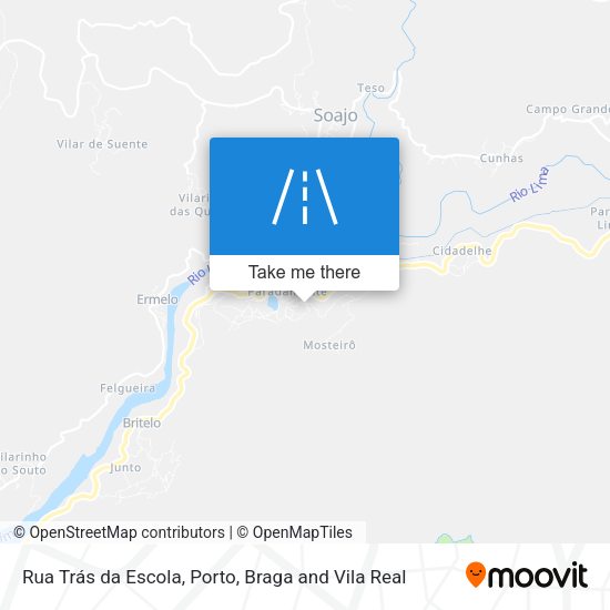 Rua Trás da Escola map