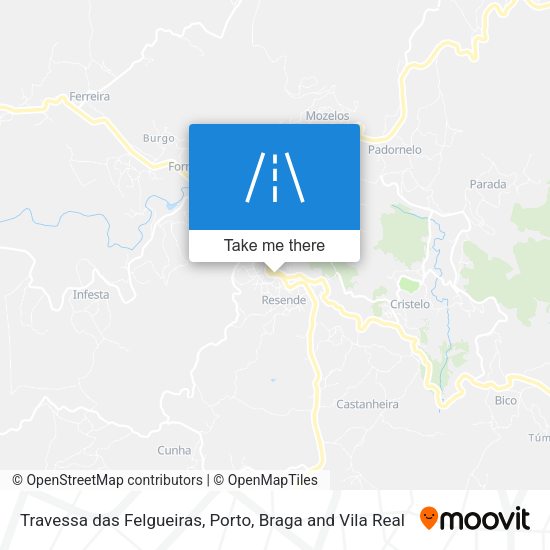 Travessa das Felgueiras map