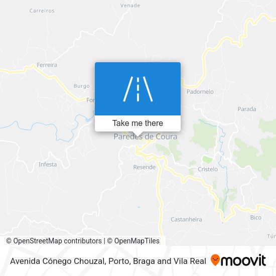 Avenida Cónego Chouzal map