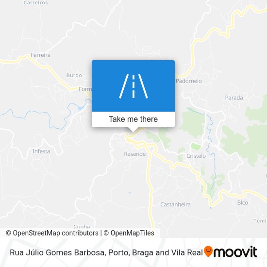 Rua Júlio Gomes Barbosa map