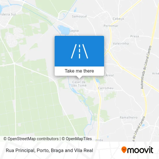 Rua Principal map