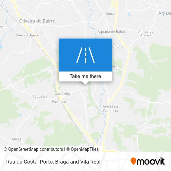 Rua da Costa map