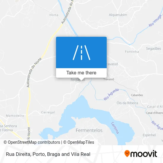 Rua Direita map