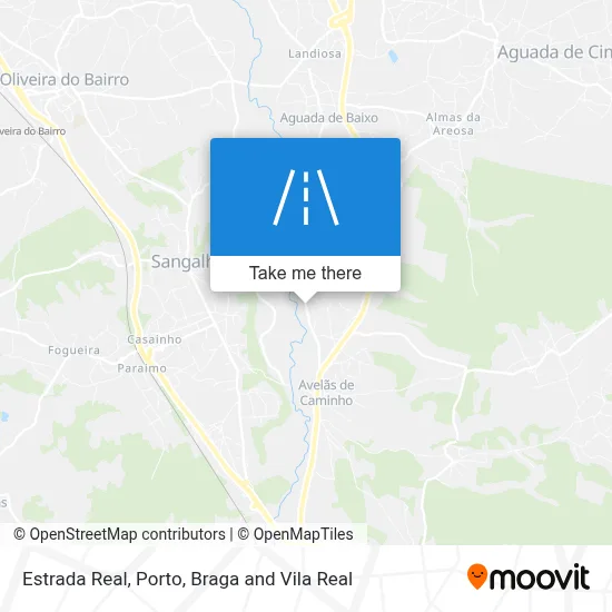 Estrada Real map
