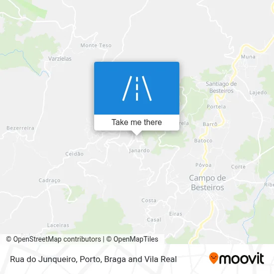 Rua do Junqueiro map