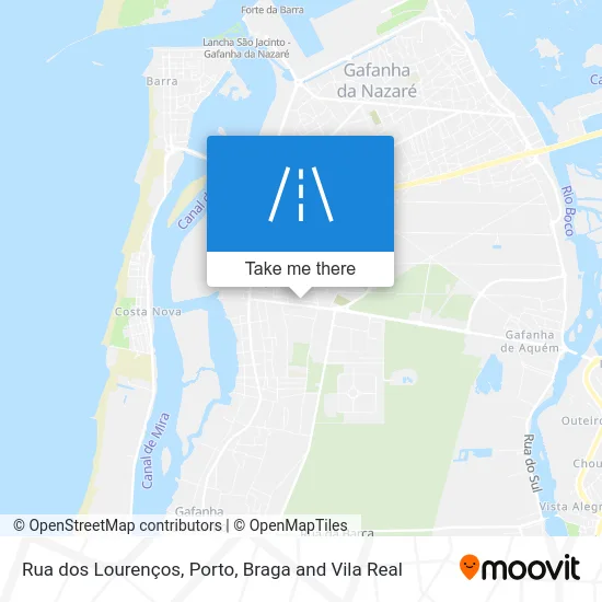 Rua dos Lourenços map