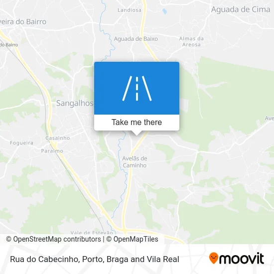Rua do Cabecinho map