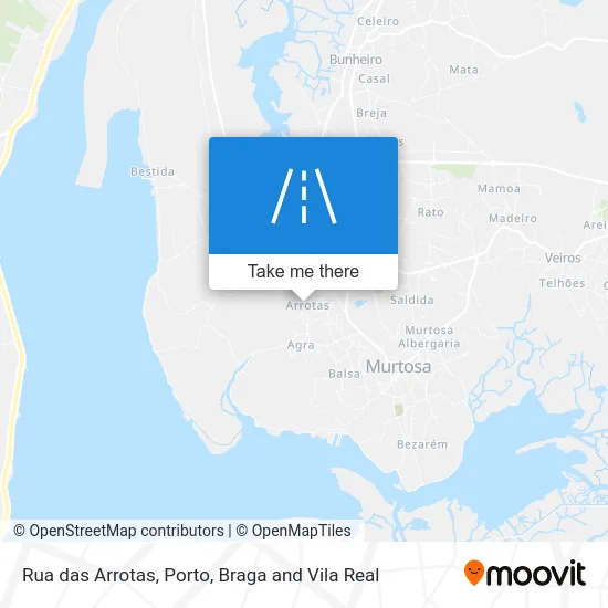 Rua das Arrotas map