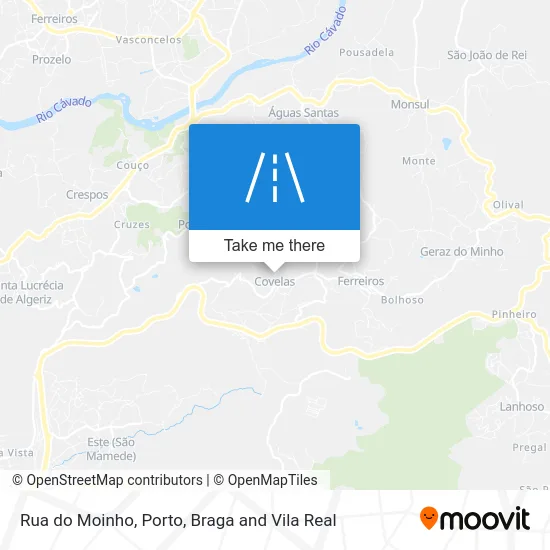 Rua do Moinho map