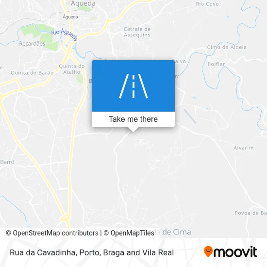 Rua da Cavadinha map