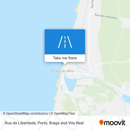 Rua da Liberdade map