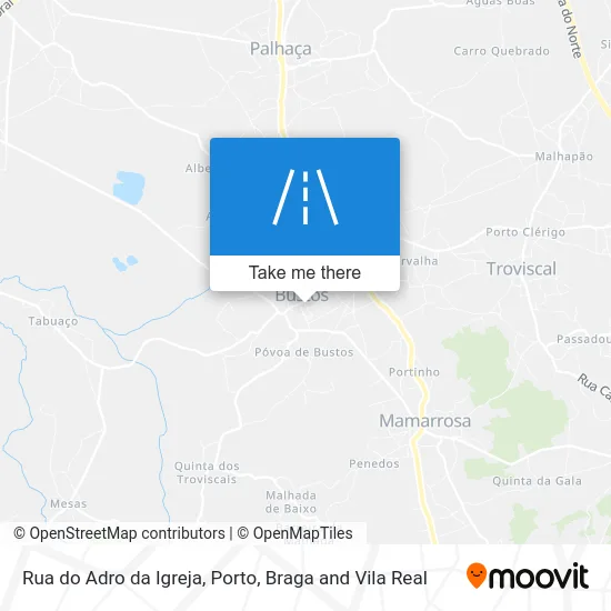 Rua do Adro da Igreja map
