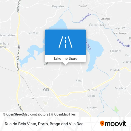 Rua da Bela Vista map
