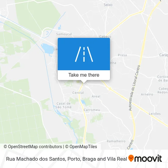 Rua Machado dos Santos map