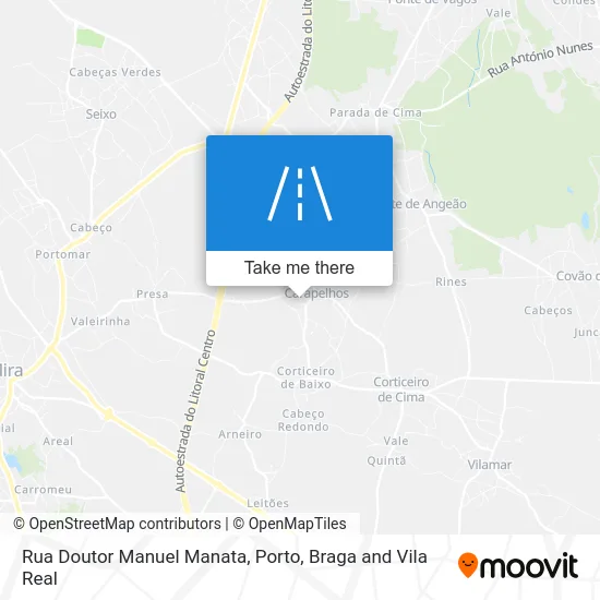 Rua Doutor Manuel Manata map