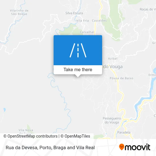 Rua da Devesa map