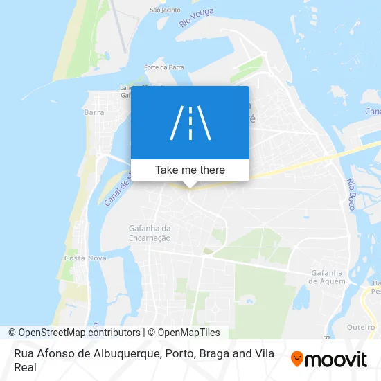 Rua Afonso de Albuquerque map