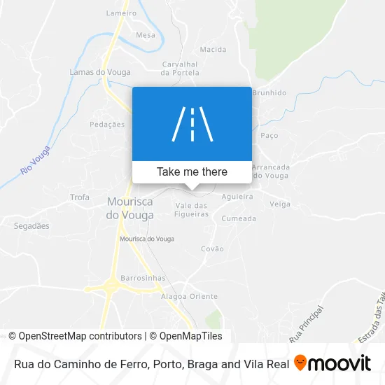 Rua do Caminho de Ferro map