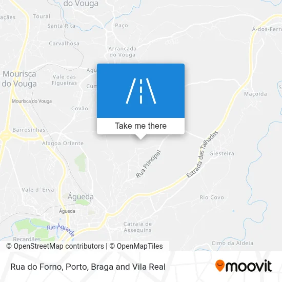 Rua do Forno map