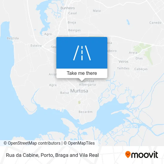 Rua da Cabine map