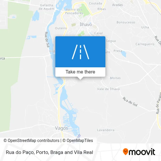 Rua do Paço map