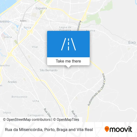 Rua da Misericórdia map